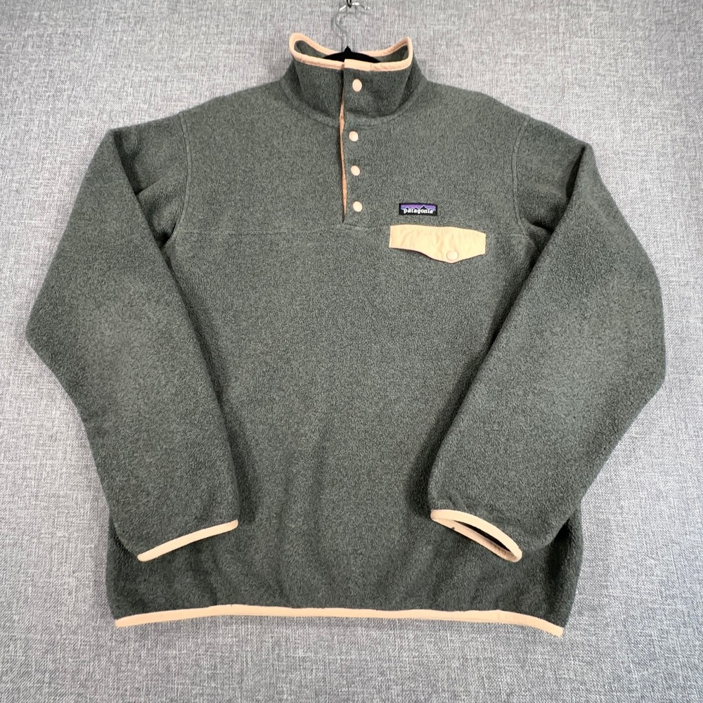Patagonia Synchilla Lightweight Snap-T Fleece Pullover Womens M 25455 Granola